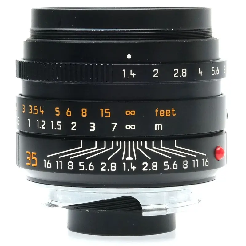 Leica 35mm f1.4 Summilux-M Asph II, Black, Hood 4162699