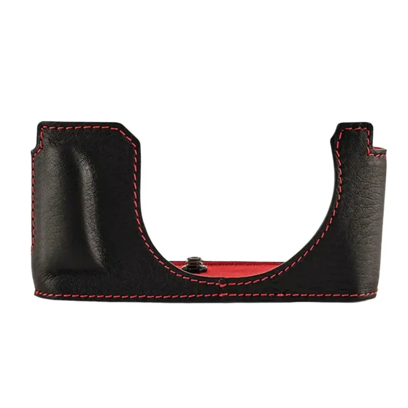Oberwerth Leica D-Lux 8 Half Case Black/Red