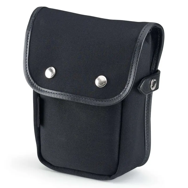 Billingham Delta Pocket  Black Canvas / Black Leather