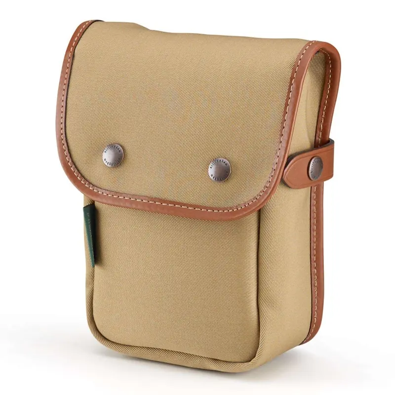 Billingham Delta Pocket  Khaki Canvas / Tan Leather