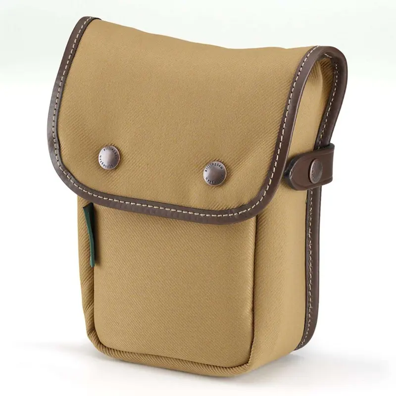 Billingham Delta Pocket  Khaki Fibrenyte / Chocolate Leather