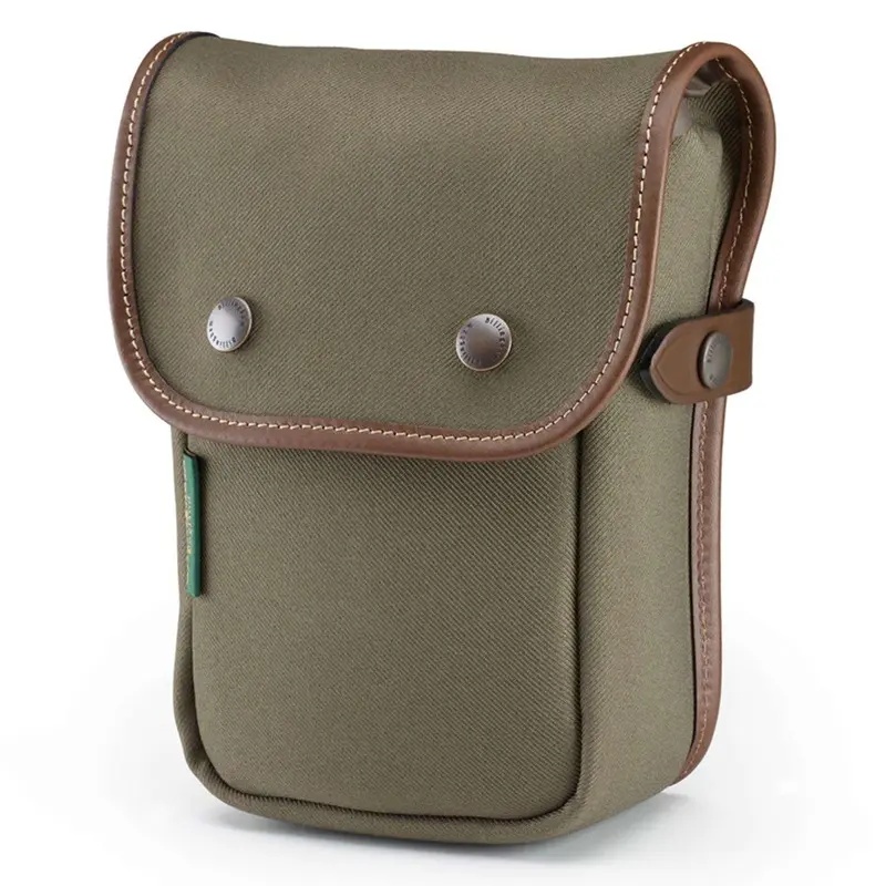 Billingham Delta Pocket  Sage Fibrenyte/ Chocolate Leather