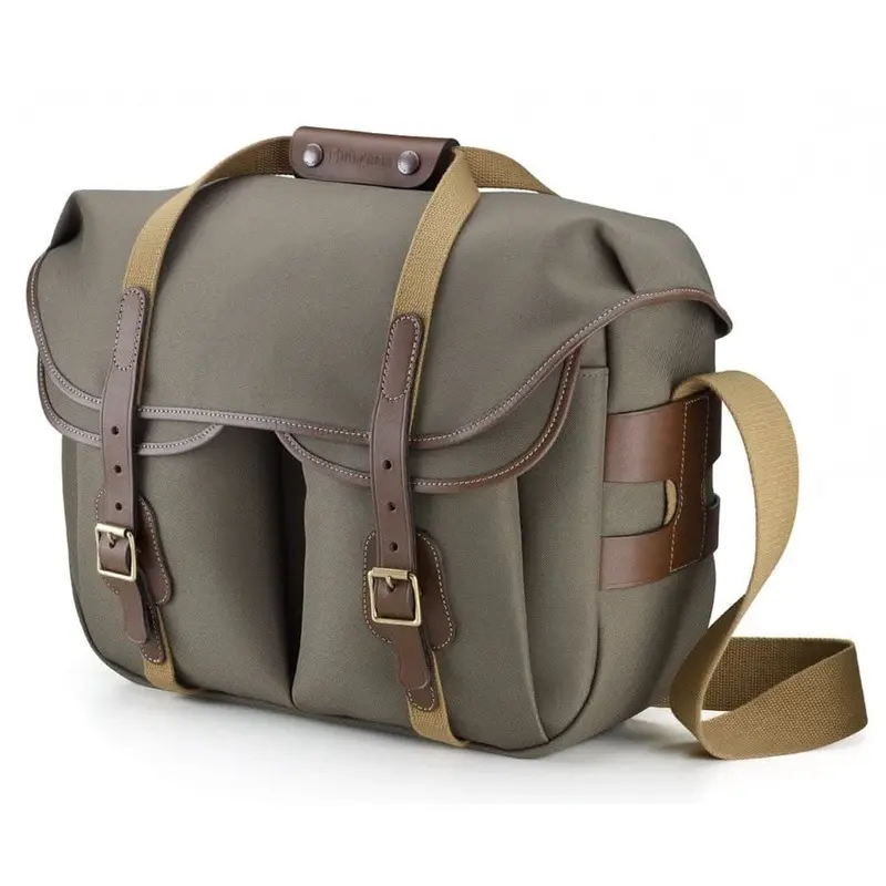 Billingham Hadley Large Pro - Sage Fibrenyte / Chocolate Leather
