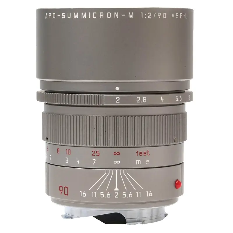 Leica 90mm f2 Asph Titanium, Boxed 3923441