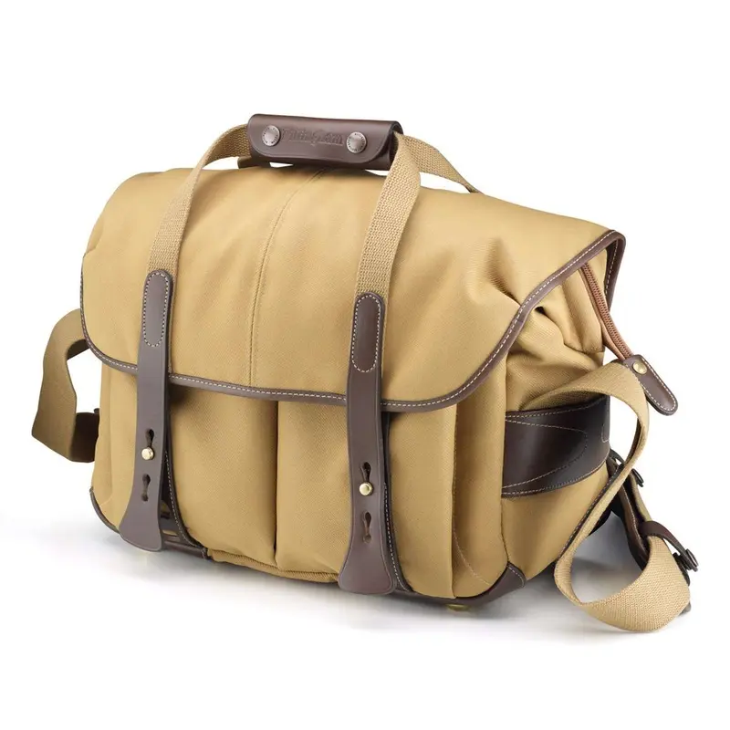 Billingham 307 Khaki Fibrenyte / Chocolate Leather
