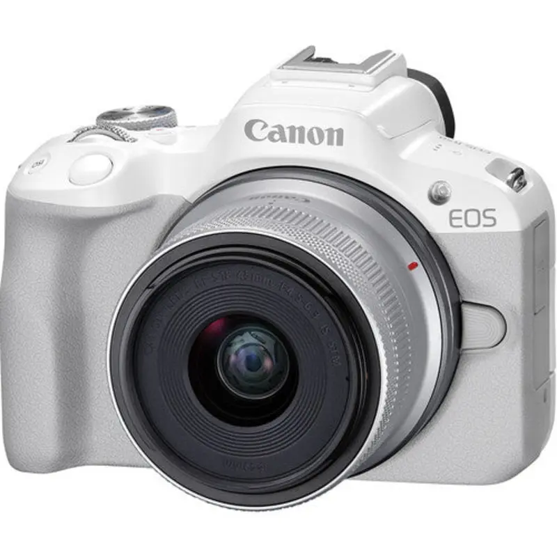 Canon EOS R50 w/ 18-45mm - White