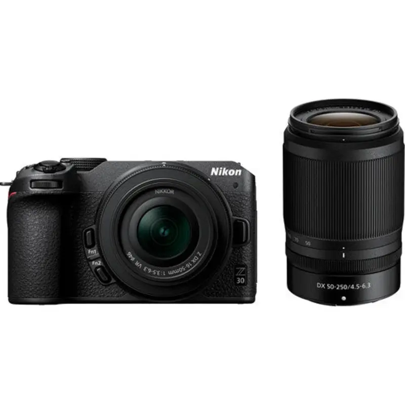 Nikon Z30 w/16-50mm & 50-250mm