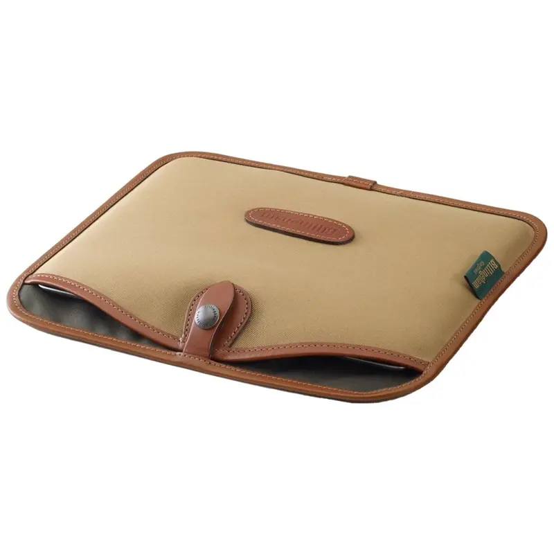 Billingham Tablet Slip Khaki Canvas / Tan Leather