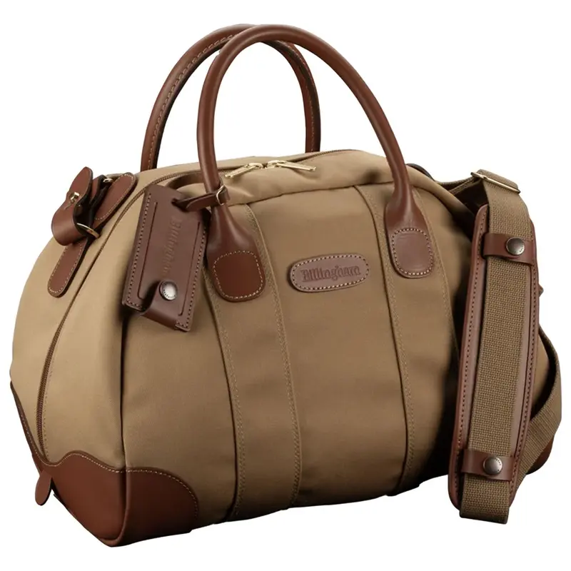 Billingham Overnighter - Khaki Canvas / Tan Leather (Olive Lining)