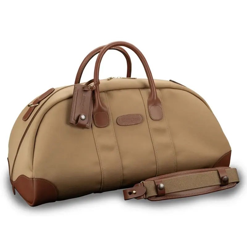 Billingham Weekender - Khaki Canvas / Tan Leather