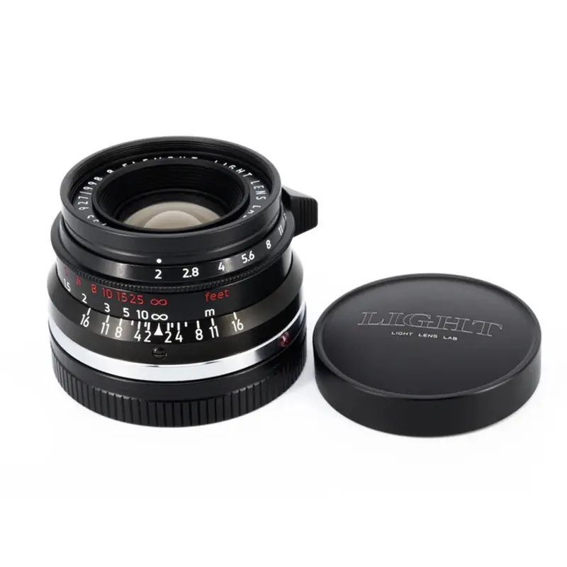 Light Lens Lab 35mm f2 8-Element - Black Paint