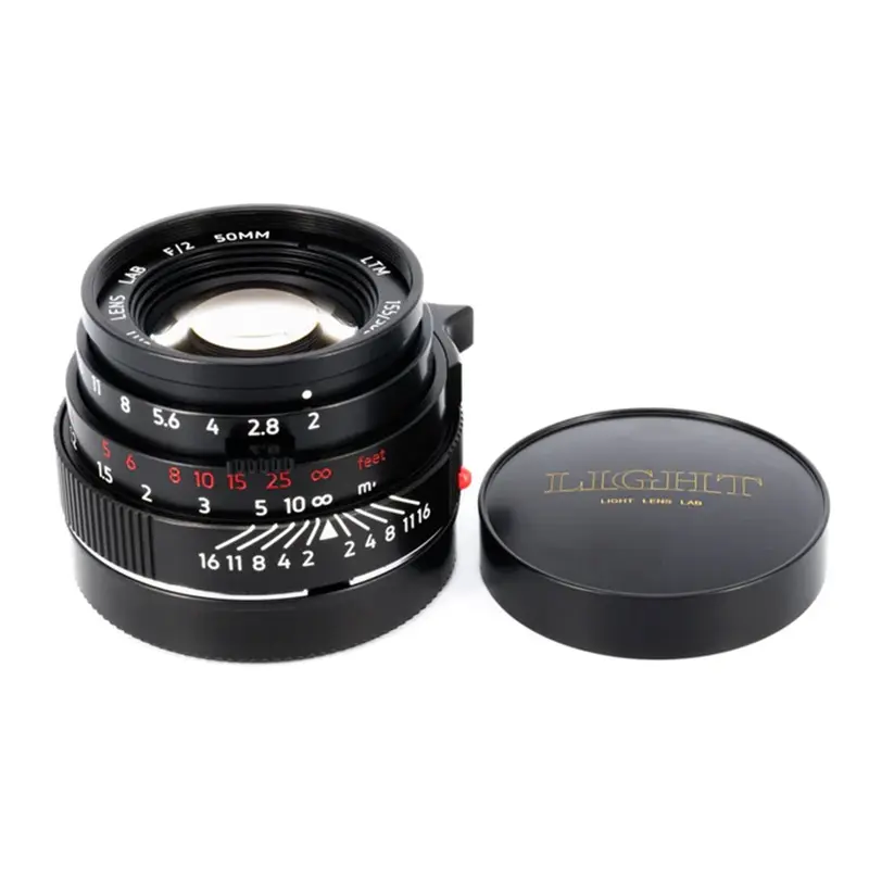 Light Lens Lab 50mm f2 Elcan - Black Paint