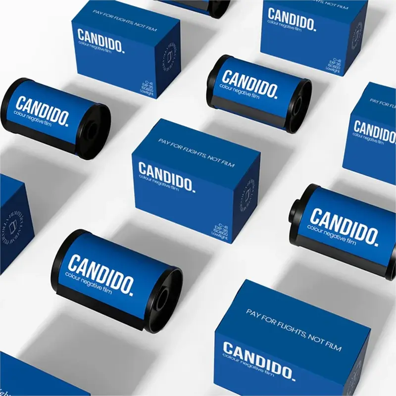 Candido 800 Color Negative Film - 35mm 10-Pack