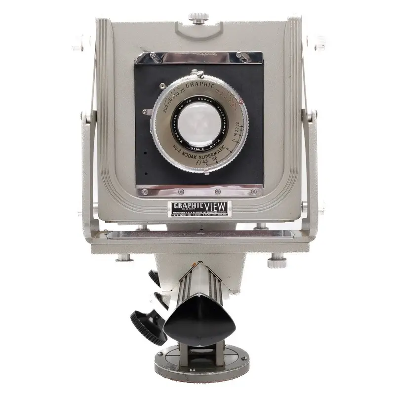 Graflex 4x5 Graphic View, Kodak 6 3/8" f4.5 Anastigmat (8+)