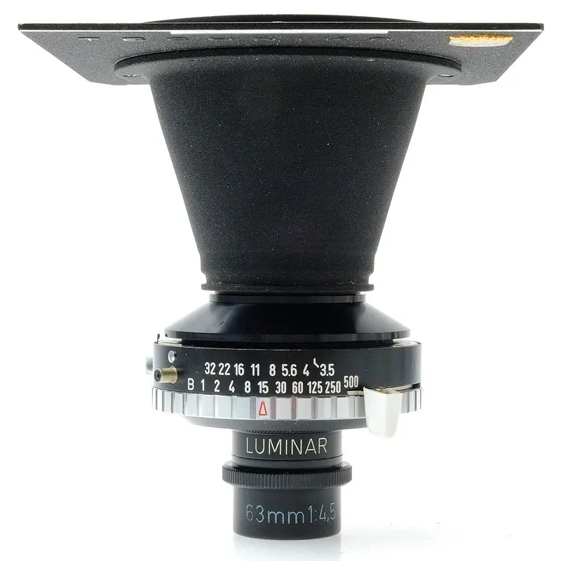 Linhof 63mm f4.5 Luminar, Synchro Compur, Board 4788552