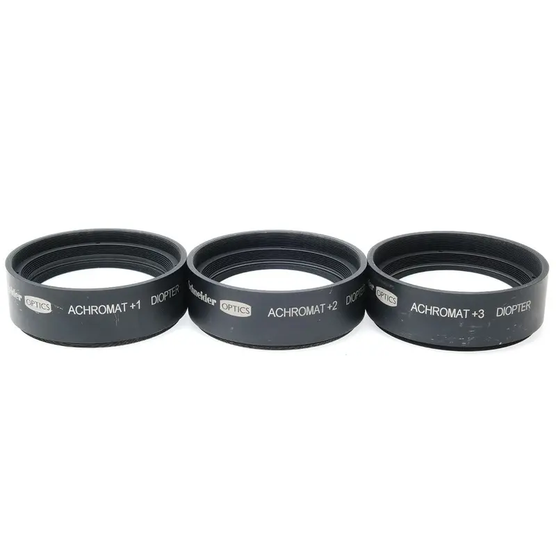 Schneider Series 9 Achromat +1, +2, +3 Diopter Set, Case (9)