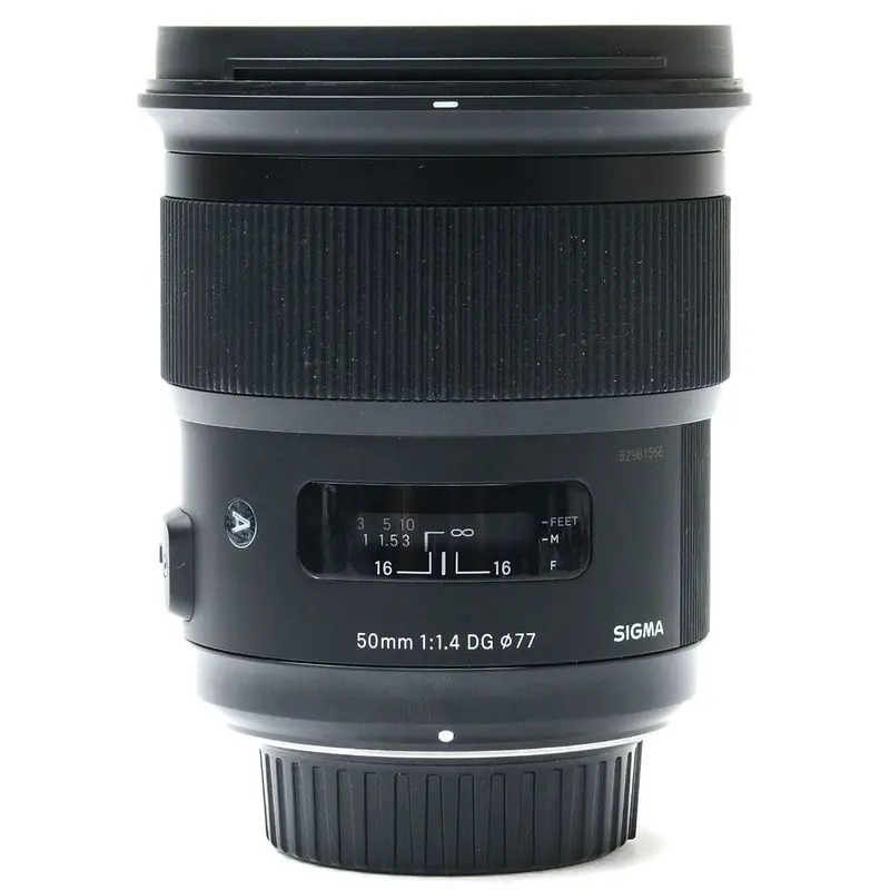 Sigma 50mm f1.4 Art for Nikon F, Hood, Case 52881556