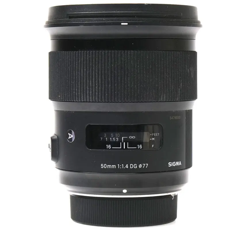 Sigma 50mm f1.4 Art Nikon F, Hood, Case 54786581