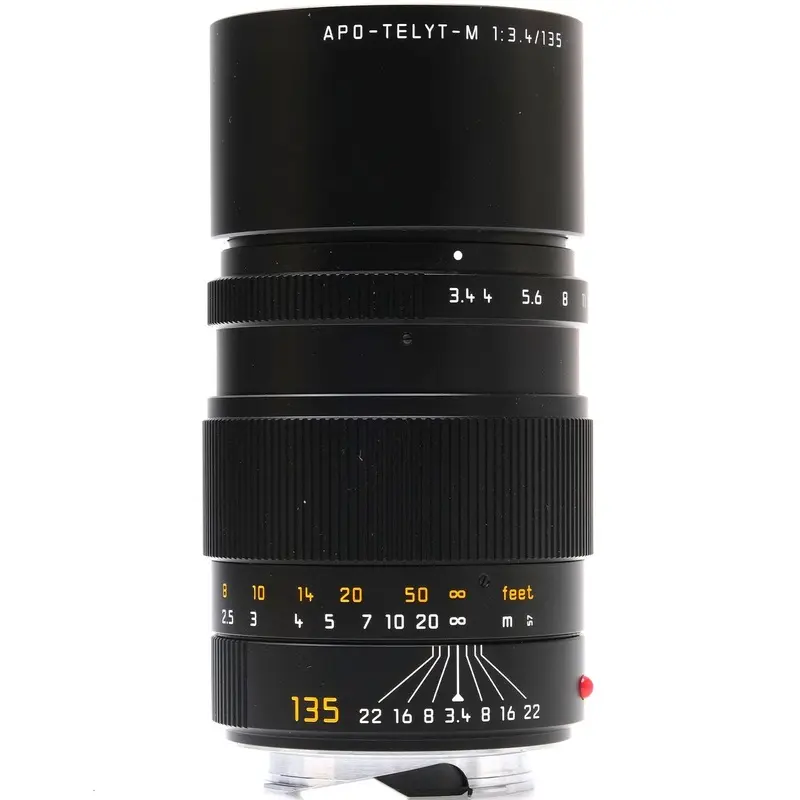 Leica 135mm f3.4 APO-Telyt-M, Black, Boxed 4814640