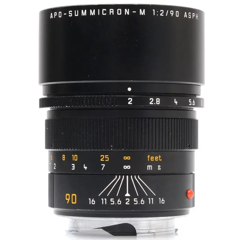 Leica 90mm f2 Apo Summicron-M Asph, Black 3894219