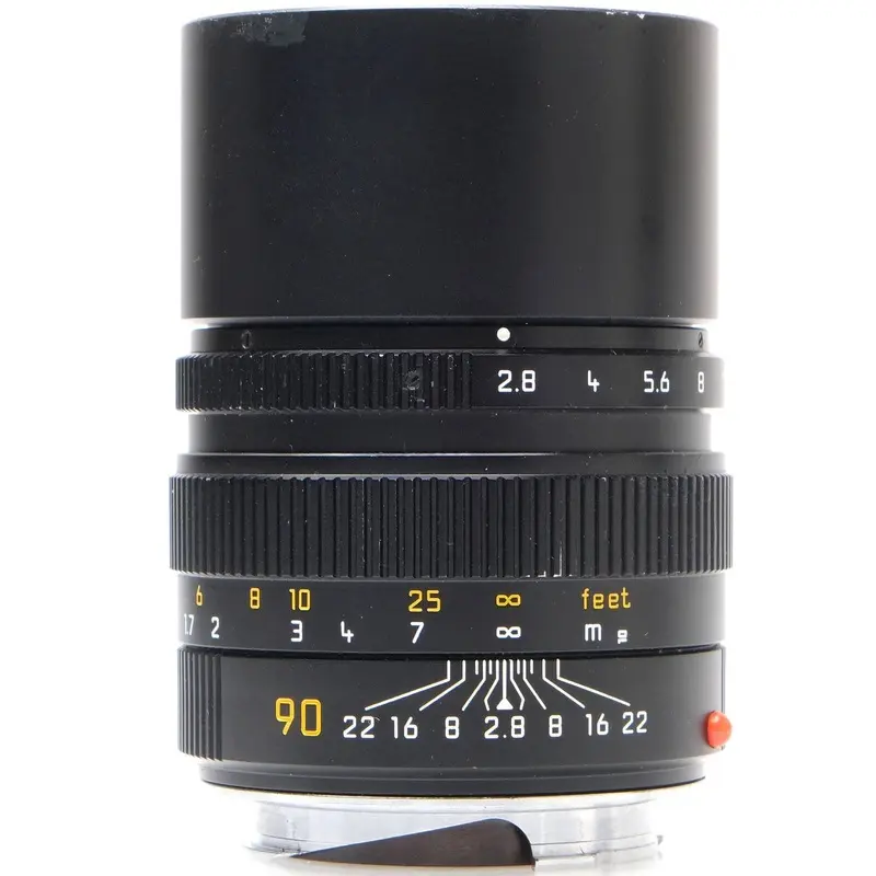 Leica 90mm f2.8 Elmarit-M, Black 3856812