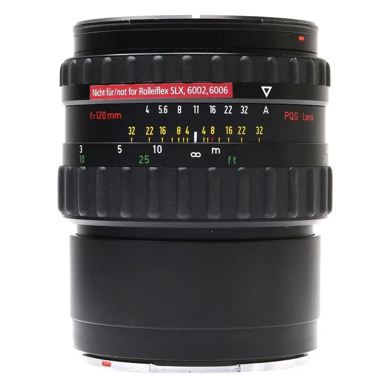 Rollei 120mm f4 Makro Planar PQS, Boxed 8902518