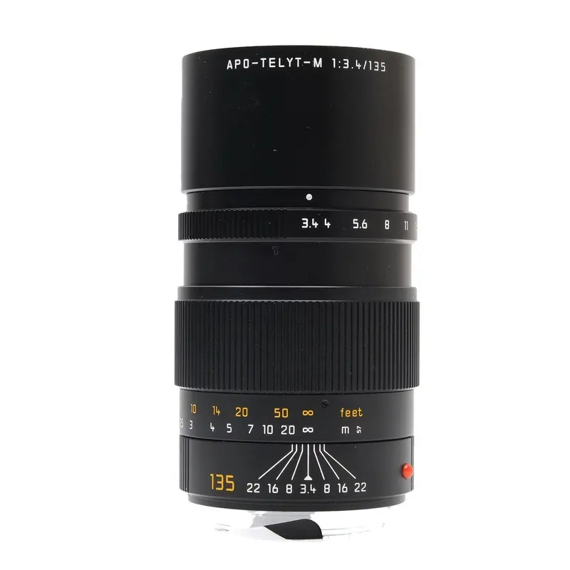 Leica 135mm f3.4 APO-Telyt-M, Black, Case 3874912
