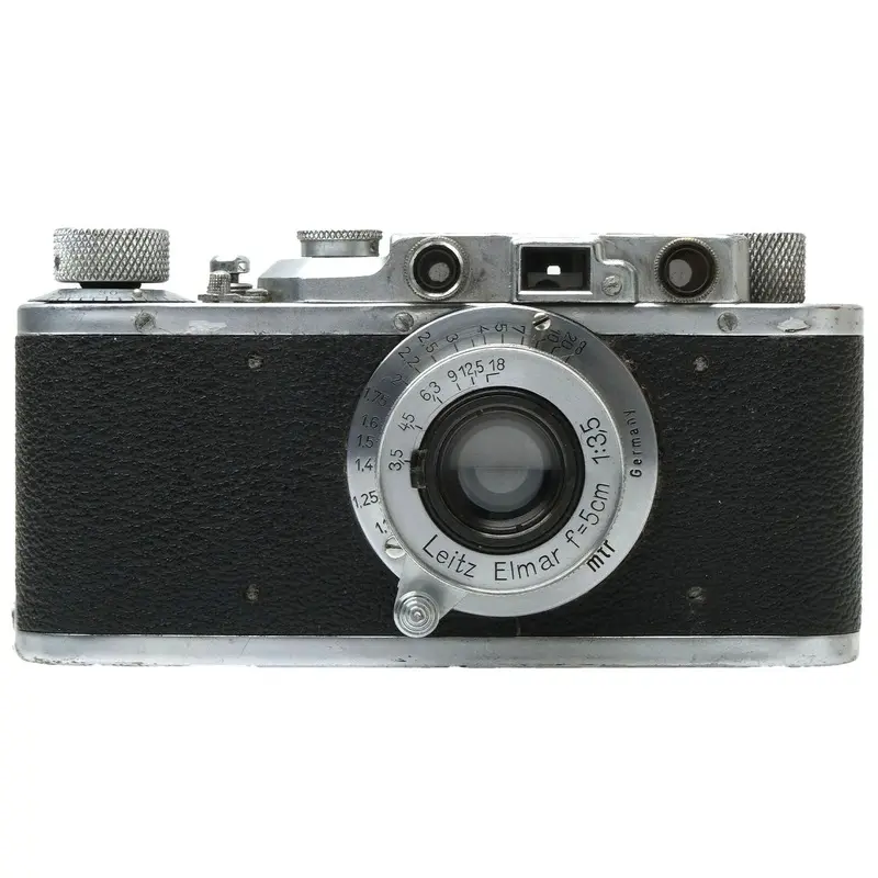 Leica II Chrome, 5cm f3.5 Elmar 182707