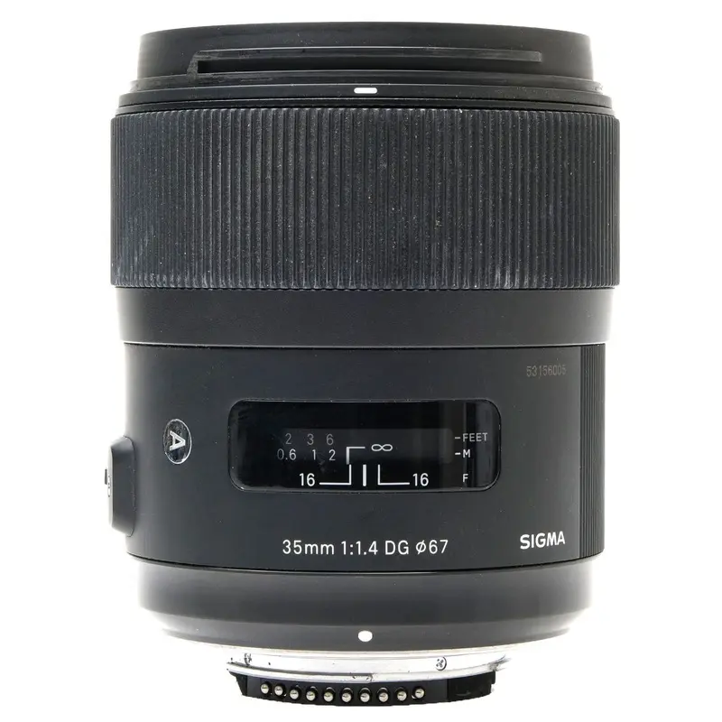 Sigma 35mm f1.4 DG Art, Nikon F, Hood 53156005