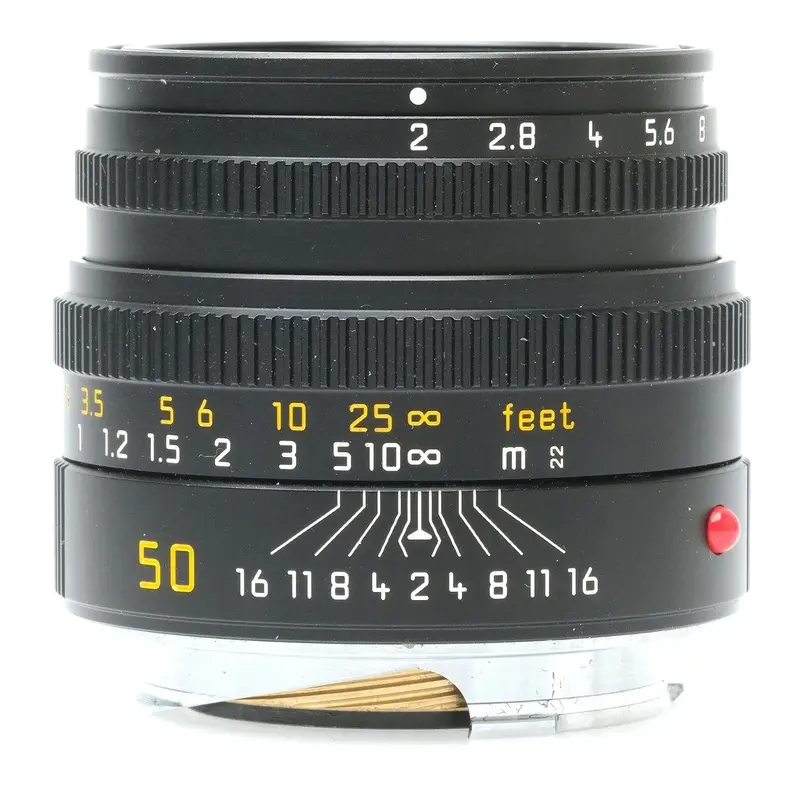 Leica 50mm f2 Summicron-M, Black, V5 4835985