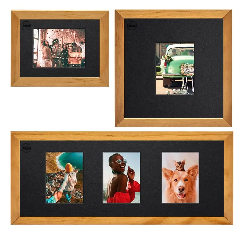 Leica Picture Frame Set SOFORT, Pine, Natural