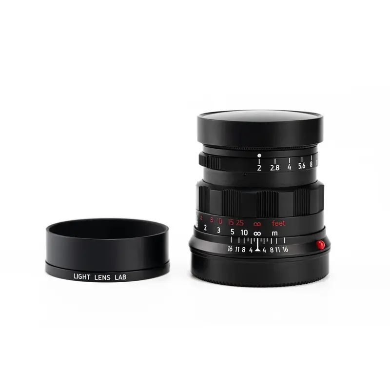 Light Lens Lab 50mm f2 Rigid -  Black Paint