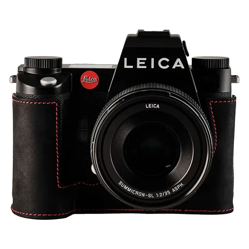 Oberwerth TagCase Hydro for Leica SL3 - Black with Red