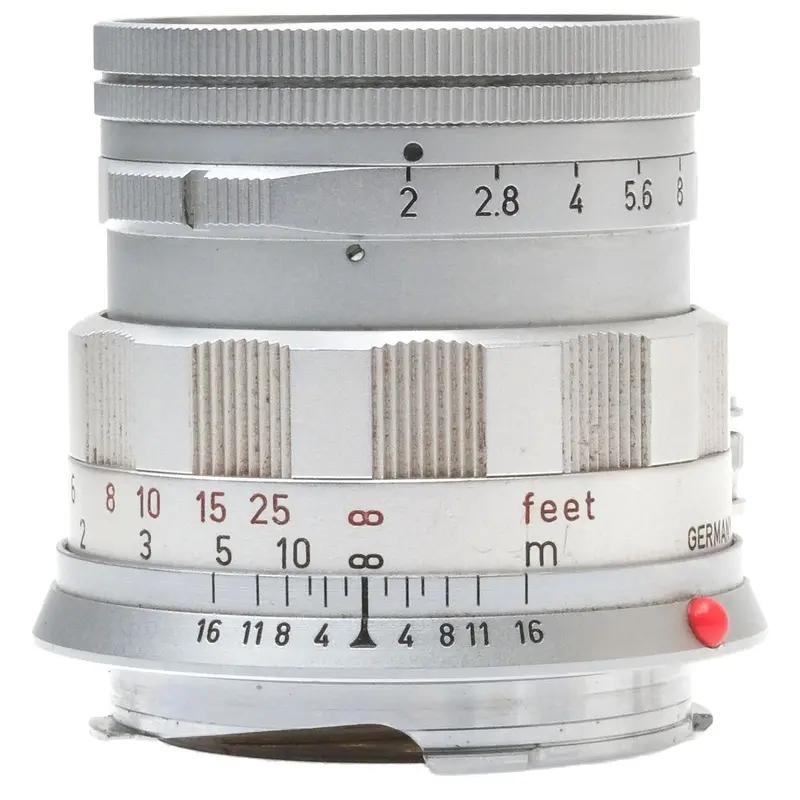 Leica 50mm f2 Summicron Rigid V2, coating marks 1786712