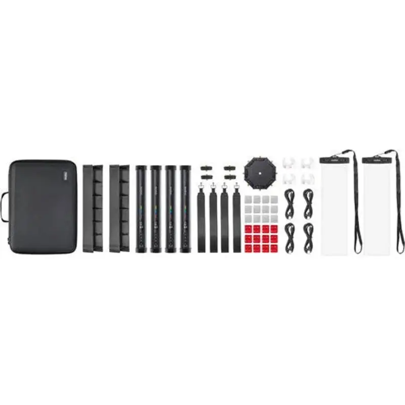 Godox TL30 RGB LED Tube Light (30cm, 4-Light Kit)