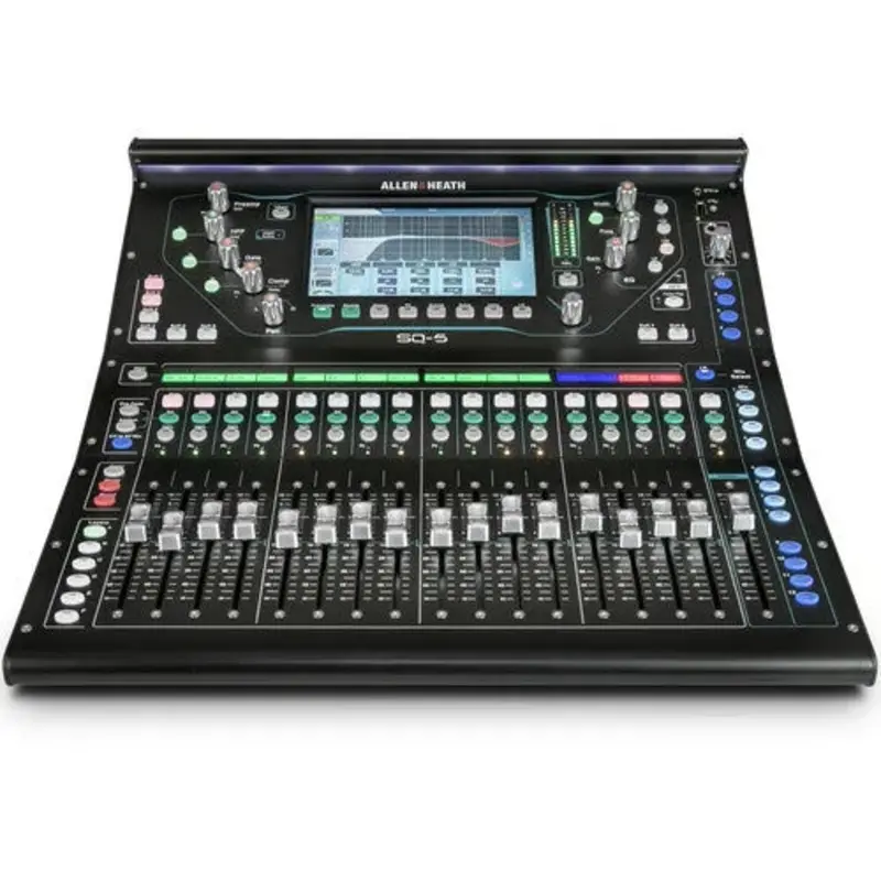 Allen & Heath SQ-5 48-Channel / 36-Bus Digital Mixer with 16+1 Motorized Faders