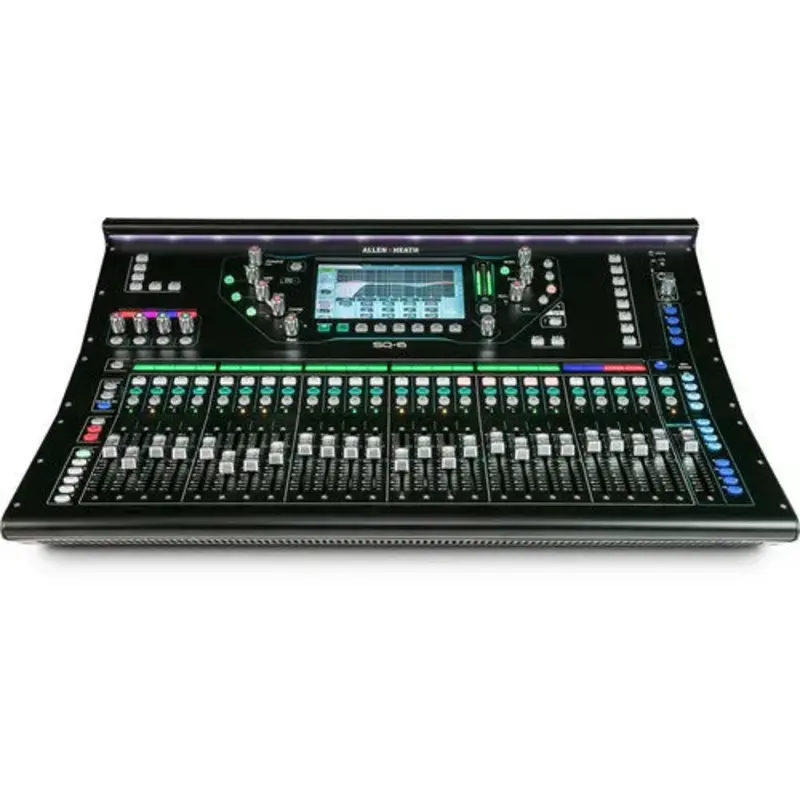 Allen & Heath SQ-6 48-Channel / 36-Bus Digital Mixer with 24+1 Motorized Faders
