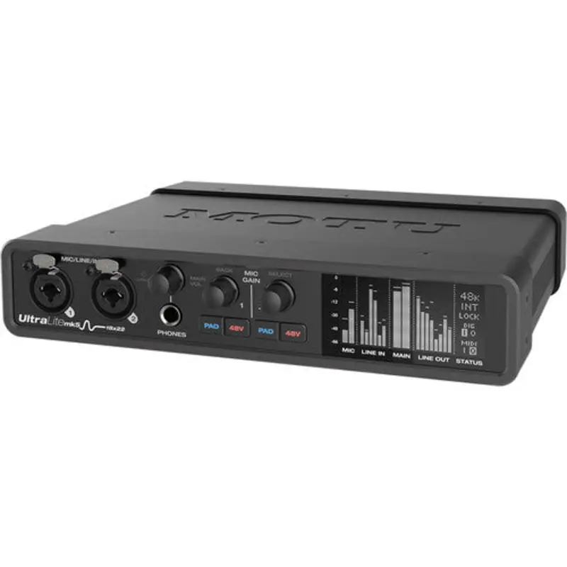 MOTU UltraLite-mk5 USB-C Audio/MIDI Interface