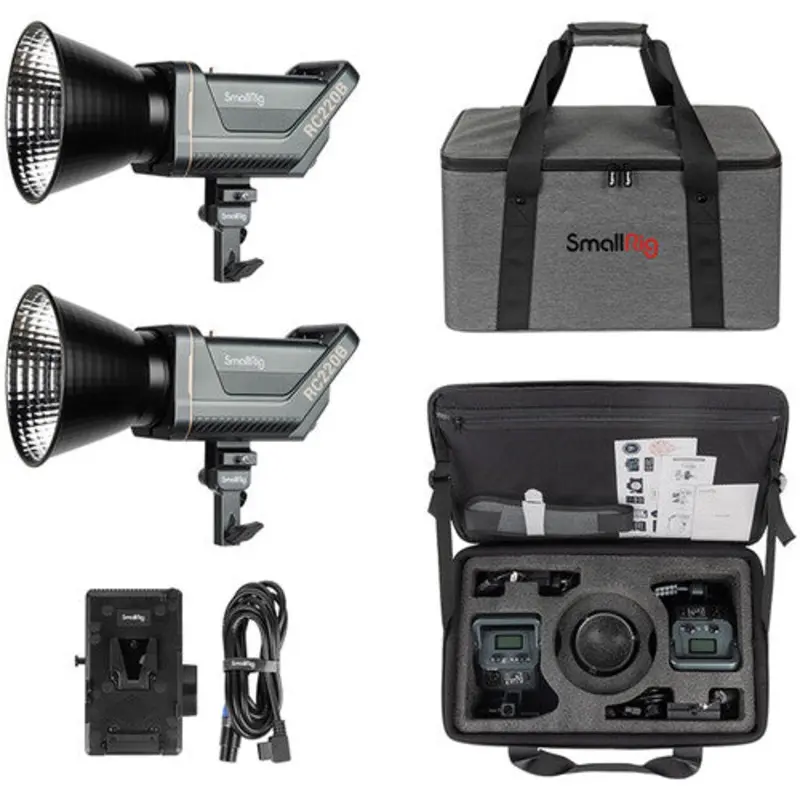 SmallRig RC 220B Bi-Color LED Monolight 2-Light Kit