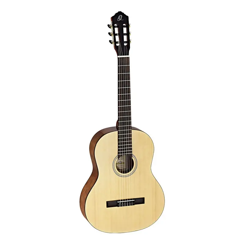 Ortega 4/4 Student Classic Guitar Spruce Top Gloss Natural Finish