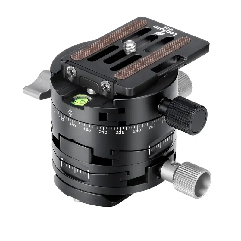 Leofoto Geared Tripod Head G2+NP-60