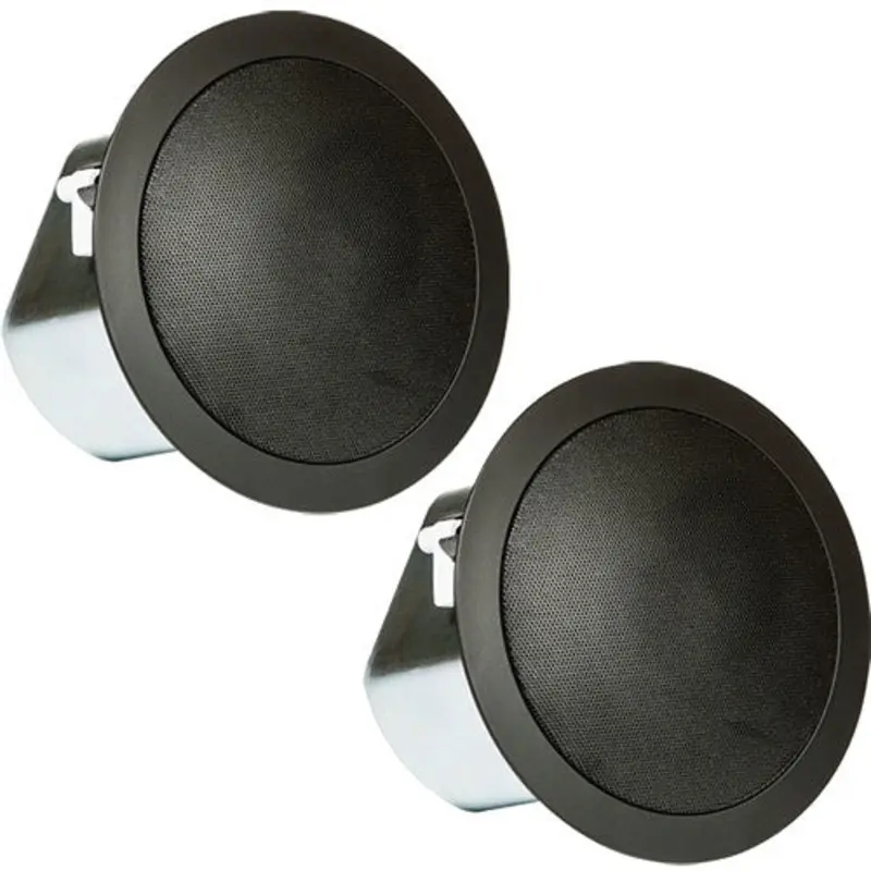 JBL Control 12C/T Professional Series 3" 40W Passive Ceiling Loudspeaker (Pair, Black)