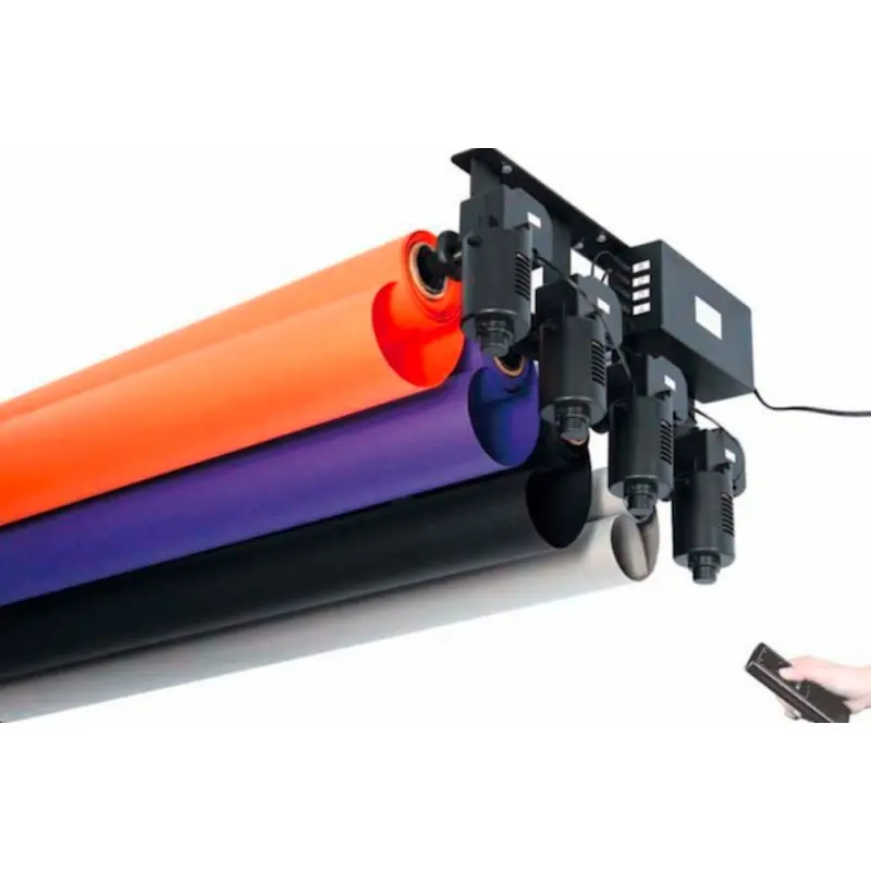 Nanlite Motorized Backdrop Holder Set  4 rolls