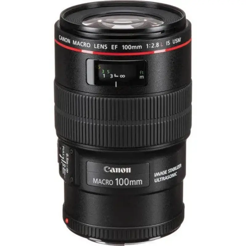 Canon EF 100mm F2.8L Macro IS USM Lens