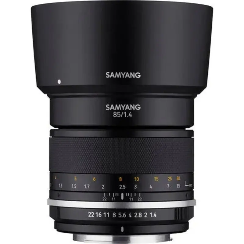 Samyang MF 85mm f/1.4 WS Mk2 Lens for Canon EF
