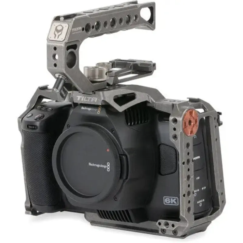 Tilta Basic Camera Cage Kit for BMPCC 6K Pro/G2/BMPCC 6K (Tactical Gray)