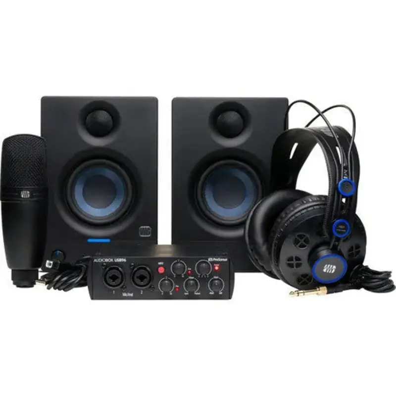 PreSonus AudioBox USB 96 Complete Hardware/Software Recording Bundle