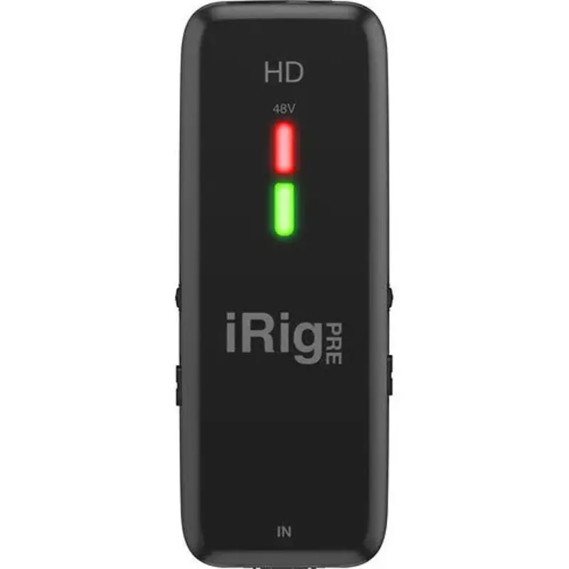 IK Multimedia iRig Pre HD Audio Interface with Mic Pre
