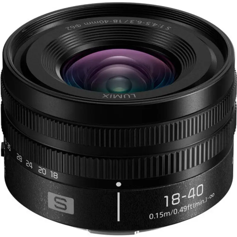 Panasonic Lumix S 18-40mm F4.5-6.3 Lens (L-Mount)