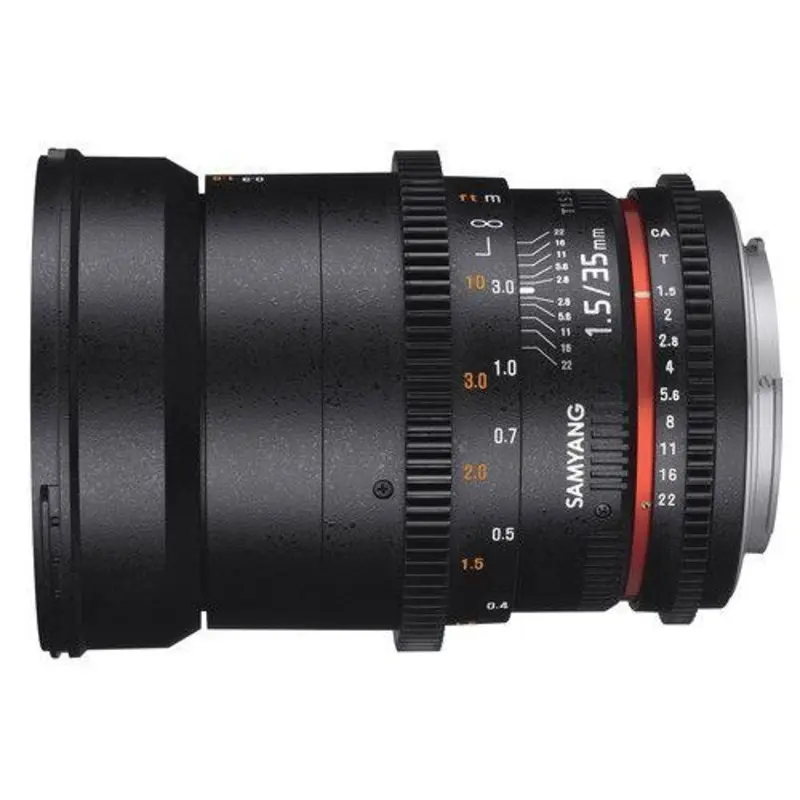 Samyang 35mm T1.5 VDSLR II Lens for Canon EF Mount